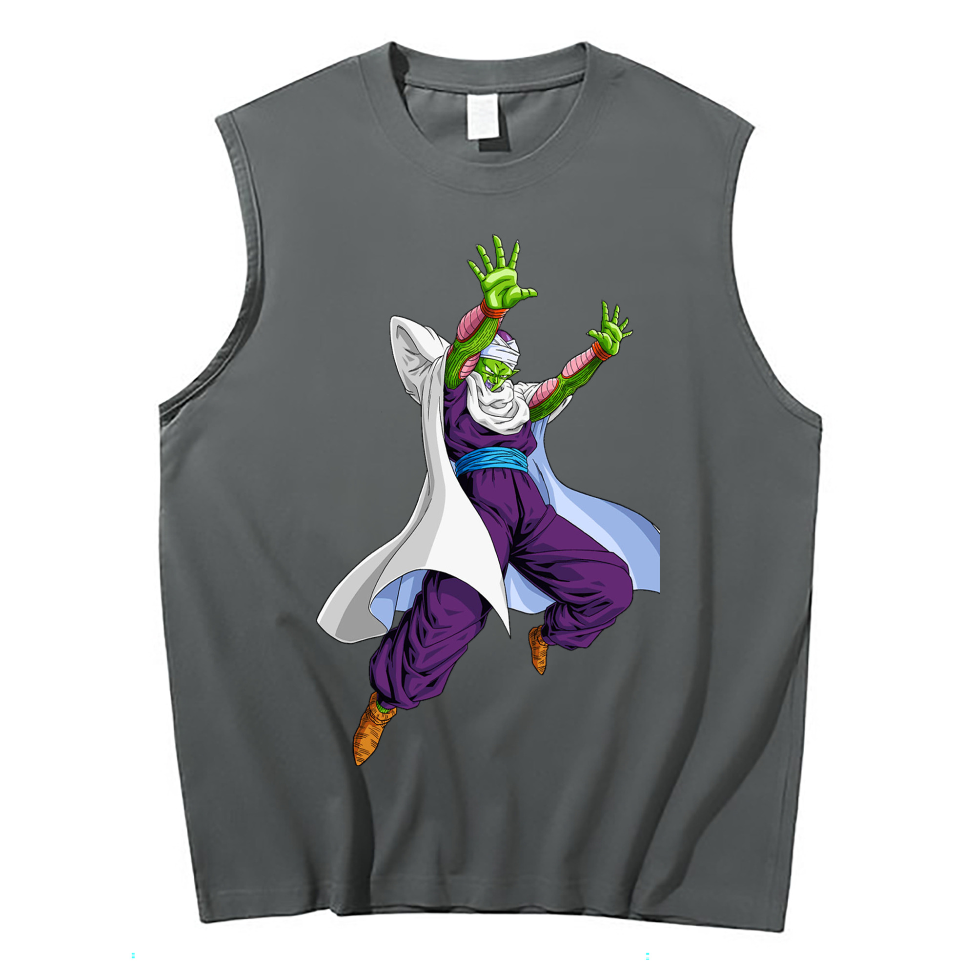 （画像用） ドラゴンボール ピッコロ DRAGON BALL Piccolo コットン100％タンクトップ（フロントプリント）